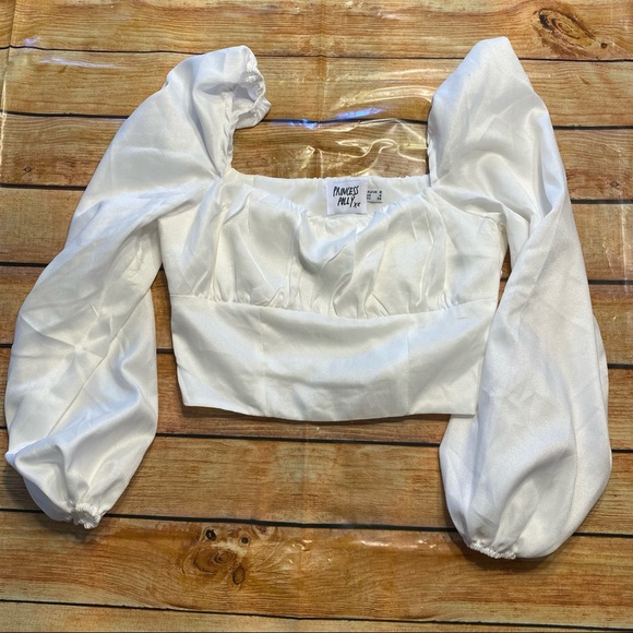 Princess Polly Ariah Crop Top NWOT - Picture 5 of 7